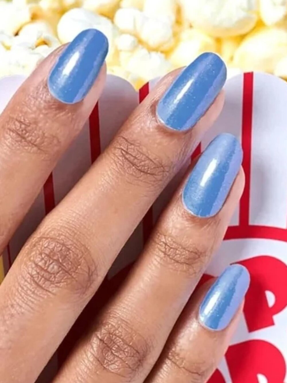 Fortune Teller‎ Color Street Nail Polish Strips Retired Blue Shimmer